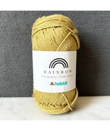 Hobbii Rainbow 8/4 Quality 100% Cotton Yarn - 1 Skein Color Olive #72 - $9.45