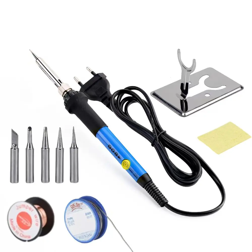 JCD 110V 220V 60W US/EU/UK  Electric Soldering  908 Adjustable Temperature Solde - £43.41 GBP