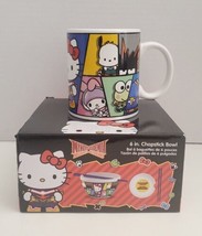 My Hero Academia X Hello Kitty And Friends Ramen Bowl With Chopsticks + Mug - £23.67 GBP