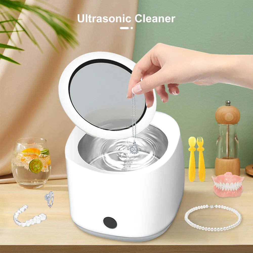 New Home Appliances Ultrasonic Cleaner Braces Cleaning Machine Denture J... - $90.22+