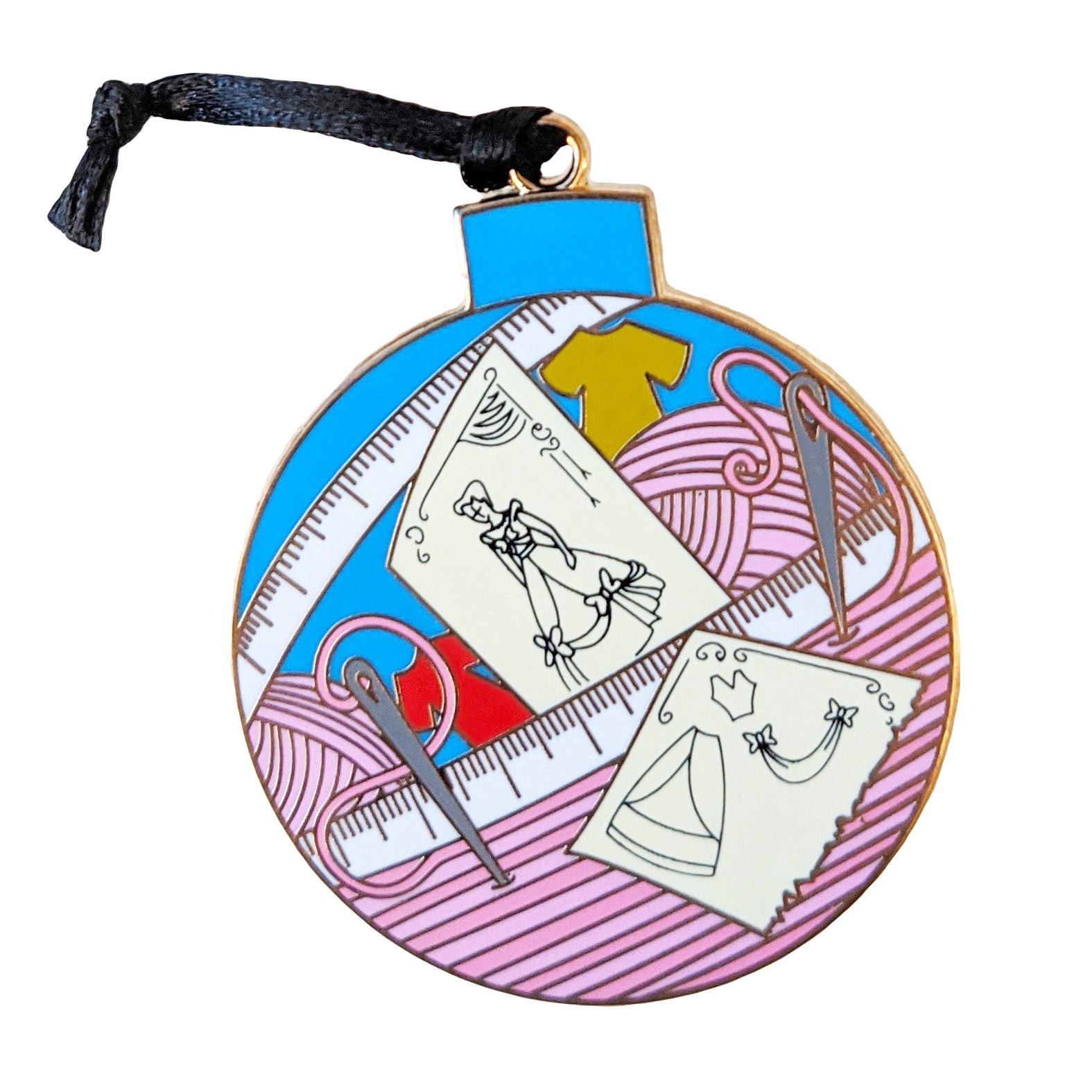 Primary image for Cinderella Disney Advent Pin: Christmas Bauble Ornament
