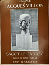 Jacques Villon - Original Exposition Poster- Sagot-Le Garrec Paris Rarit... - £116.53 GBP