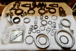 Electrical Conduit &amp; Clamps &amp; Mix Lot Grab Bag Stuff NOS &amp; Some Used Too 260G - £39.28 GBP