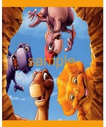 Land Before time cute wall hanging 8x10 decorations picture only nursery... - $211.59 MXN