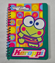 Vintage 5&quot; Keroppi Spiral Notebook Sanrio Let&#39;s Get Hoppin 88104-0 1997 - £15.60 GBP