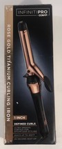 INFINITIPRO BY CONAIR Rose Gold Titanium 1 inch Curling Iron - $8.98