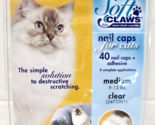 Soft Claws Nail Caps for Cats Clear - Medium 9-13 lbs. -  New - £7.56 GBP