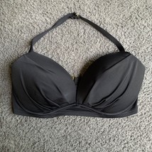 Victoria Secret The Angel Bikini Top Womens Black Ruched Multiway Swimsu... - £12.99 GBP