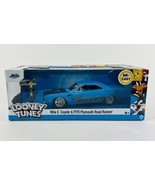 Jada Looney Tunes 1970 Plymouth Road Runner 1:24 with Wile E Coyote Figu... - £31.04 GBP