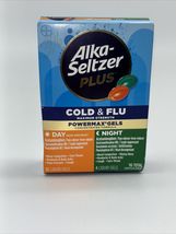 Alka-Seltzer Plus Maximum Strength Cold &amp; Flu PowerMax Gels Day &amp; Night ... - $13.76