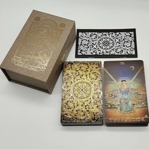 New Arrival Gorgeous Card Game 80PCS  foil Tarot Luxe Waterproof Glazed Divinati - £98.72 GBP