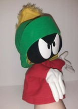 Looney Tunes Hand Puppet Marvin the Martian Applause Plush Vintage 1994 13&quot; - £11.87 GBP