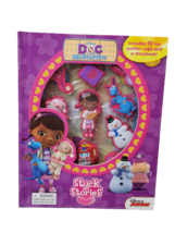NEW SEALED 2014 Disney Doc McStuffins Stuck on Stories Book + 10 Suction... - $24.74