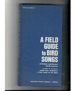 a field guide to bird songs Of Eastern and Centeral North America Cassettes - $20.16