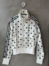 adidas Originals Satin Polka Dot Track Top Women Lifestyle Jacket AsiaFi... - $146.61