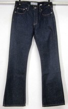 Abercrombie Fitch Boy Bootleg Nwot Women&#39;s (2) L32 100% Cotton Blue J EAN S - £10.50 GBP