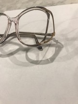 VTG Art Deco Darling St. Moritz Sea Mist Gold &amp; Pink Costume Glasses 54-... - $15.00