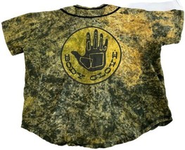 VTG 80s BODY GLOVE Acid Wash Baseball Jersey XL Thrashed *VERY RARE* - $111.95