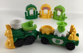 Fisher Price Little People St. Patrick&#39;s Day Parade Playset Train Float ... - $149.17 CAD