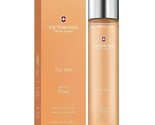 SWISS ARMY FOR HER APRICOT ROSE  * Victorinox 3.4 oz / 100 ml EDT Women ... - $44.87
