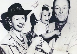 Dodie Rogers Little Doe Roy Daughter Large Western Hand Signed Photo - £15.71 GBP