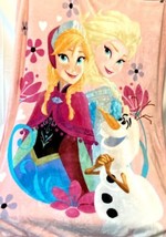 Disney Frozen 39x50 Inch Super Soft Blanket Throw And 3D Castle Puzzle - £23.98 GBP