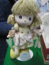 1989 Precious Moments Doll W/Stand "Songs Of Love".......Sale Free Postage Usa - £14.95 GBP