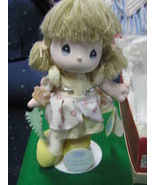 1989 PRECIOUS MOMENTS Doll W/Stand &quot;Songs of Love&quot;.......SALE  FREE POST... - £15.14 GBP