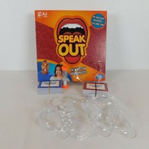 Speak Out Board Game Family Ridiculous Mouthpiece Challenge Fun Hasbro Complete - £9.12 GBP