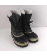 Miualaska Steel Shank Rubber Leather Lace Up Boots Women&#39;s Size 8 - $67.68 CAD