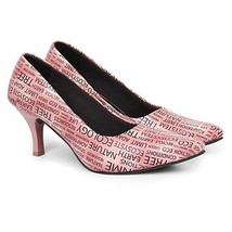 Damen Mädchen Modisch Pumpe Stiletto Absatz Schuhwerk US Größe 5-10 Bunt... - £27.17 GBP
