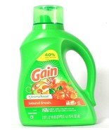 1 Bottle Gain 70 Oz Aroma Boost Island Fresh 45 Loads Liquid Detergent - $43.49 CAD