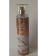 Bath &amp; Body Works WARM VANILLA SUGAR Fine Fragrance Mist 8 fl oz / 65% - $13.56 CAD