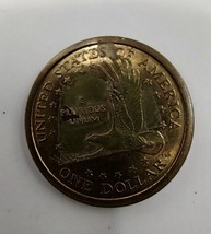 2000 P Sacagawea One Dollar Coin US Liberty Circulated - £10.15 GBP