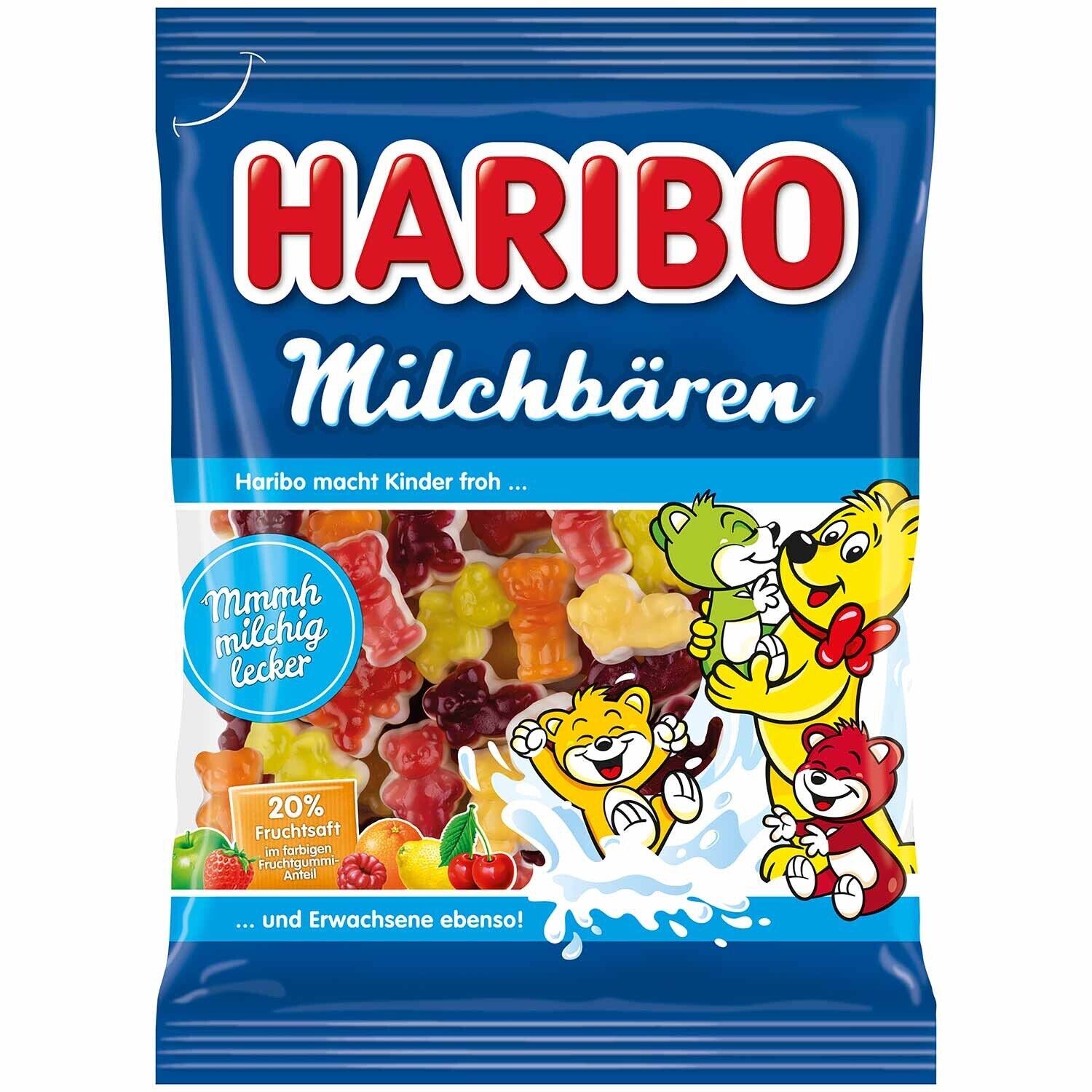 HARIBO Milchbaren MILKY BEARS gummies 160g -FREE SHIPPING