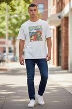Vtg Gasparilla Pirate Festival Southwest Air Graphic T-Shirt  Men’s L Tampa - $32.87