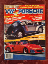 Rare VW PORSCHE Magazine October 1984 street performance 65 Beetle DP 935 Cabrio - £11.24 GBP
