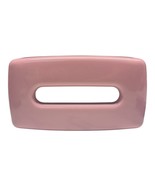Vtg Pink Rose Tissue Cover Andre Richard Co 1981 Japan Rectangle Retro A... - $42.18 CAD