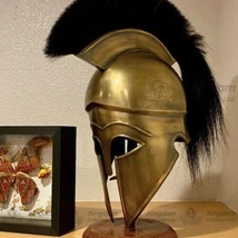 Medieval Roman Crusader Corinthian Warrior Helmet Full Face Helmet Perfe... - £106.61 GBP
