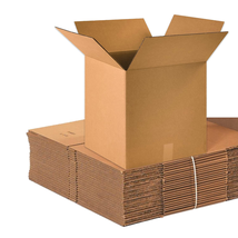 Moving Boxes 16&quot;L X 16&quot;W X 16&quot;H Cube 25-Pack | Corrugated Cardboard Box - £130.51 GBP