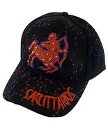 Zodiac Horoscope Sign Adult Size Adjustable Baseball Caps (Sagittarius) - £11.95 GBP