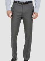 Van Heusen Men&#39;s Gray Sharkskin Slim-Fit Dress Pants Size 31W 29-30L NWT - $34.60