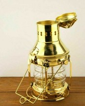 Lampe Lanterne à Huile Lanterne en Laiton Vintage Maison Décorative et... - £70.07 GBP