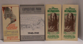 Los Angeles California Exposition Park Memorial Coliseum 1940 Brochures ... - $19.75