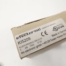IFM KI5209 Efector150 Capacitive Sensor KI3015-FPKG New in Box Made in G... - €77,12 EUR