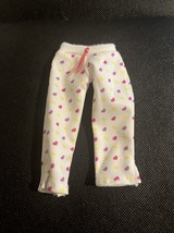 2011  Barbie Fashionistas PJ Pants Polka Dot Hearts Mattel - $5.45