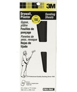 25 Sanding sheets 150 GRIT Sandpaper 4 3/16&quot; x 11 1/4&quot; Drywall Plaster 3... - $35.06