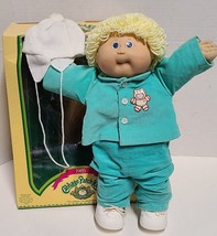 VTG 1985 Cabbage Patch Kids Blonde Hair, Tooth &quot;Jesse Yves&quot; w/Orginal Box - £51.49 GBP