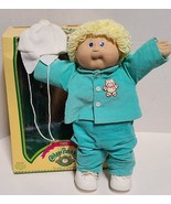 VTG 1985 Cabbage Patch Kids Blonde Hair, Tooth &quot;Jesse Yves&quot; w/Orginal Box - £51.47 GBP