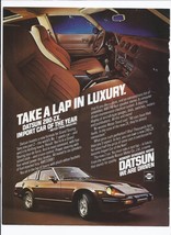 1979 Datsun 280-ZX Print Ad Automobile car 8.5&quot; x 11&quot; - $20.06